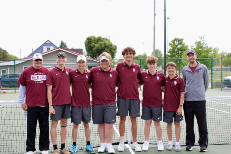Wheeling Central Tennis Heading To States